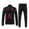 AC Milan Quarter Zip Sweat d'Entraînement 22-23 Noire Pour Homme